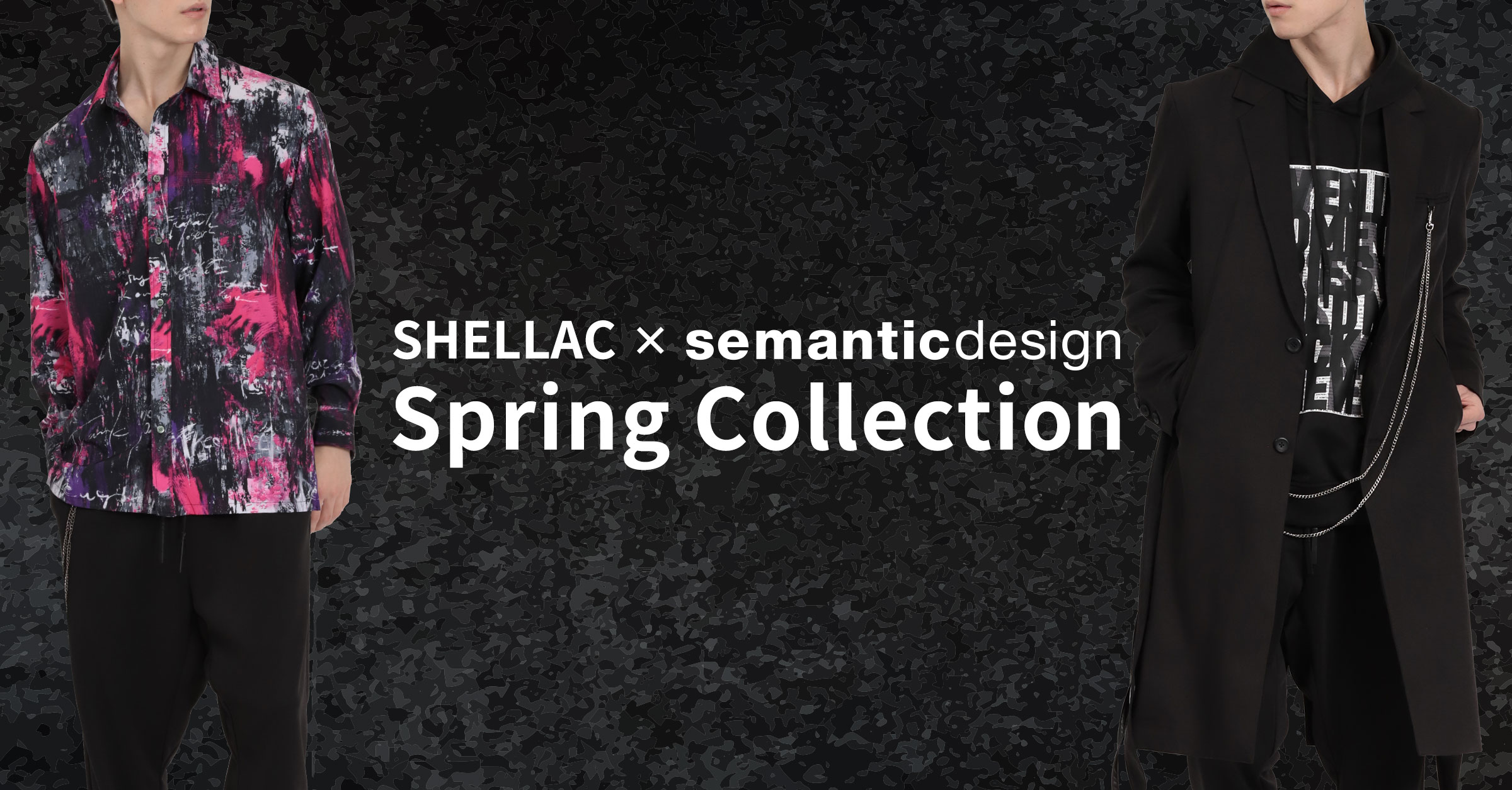 SHELLAC×semanticdesign Spring Collection 先行予約販売